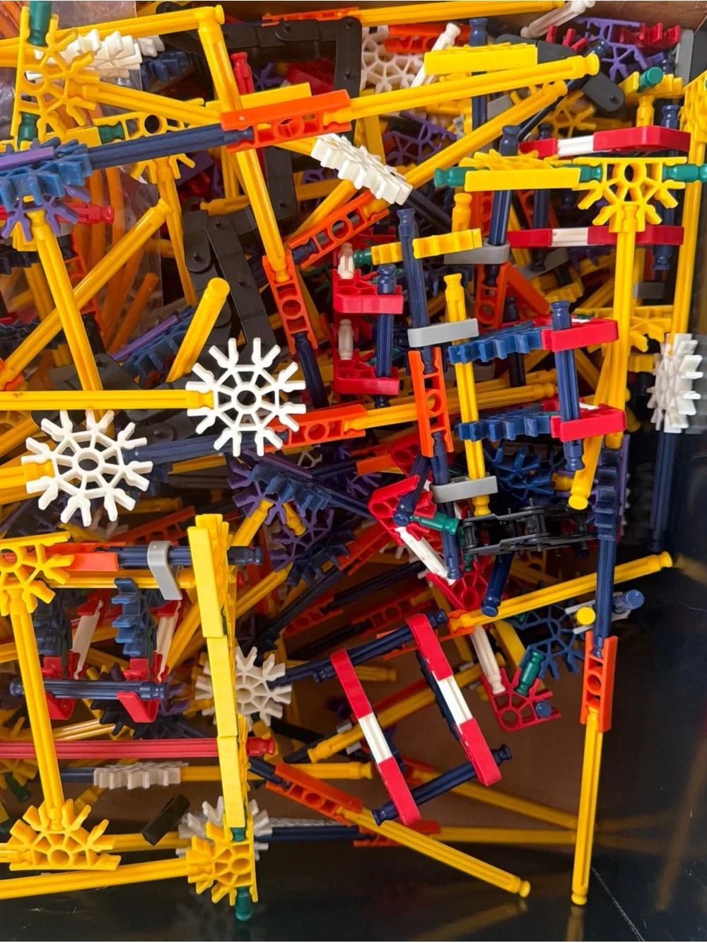 K’NEX Big Ball Factory 63045 Huge Parts Lot With Manuals
